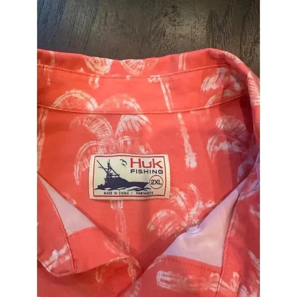 Huk KONA BUTTON-DOWN‎  b19 - Picture 3 of 3